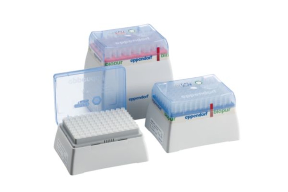 Eppendorf epTIPS Racks IVD Biopur 2 200µL 53 mm gelb 480Tips