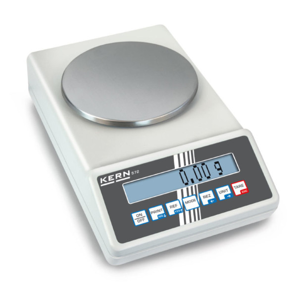 Kern All-rounder e.g. as precision balance in thelaboratory or in harsh industrial applications, also with EC type approval [M], wp in mm: 150 mm