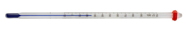 SP Bel-Art, H-B DURAC Plus PFA Safety CoatedLiquid-In-Glass Laboratory Thermometer; -10 to110C, Tota