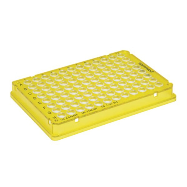 Eppendorf twin.tec PCR Plate 96, skirted, 150 µL, PCR clean, yellow, 25 plates