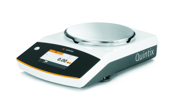 Sartorius Quintix Precision Balance with int. Cal. 6,100 g x 1 g - 48X30X21