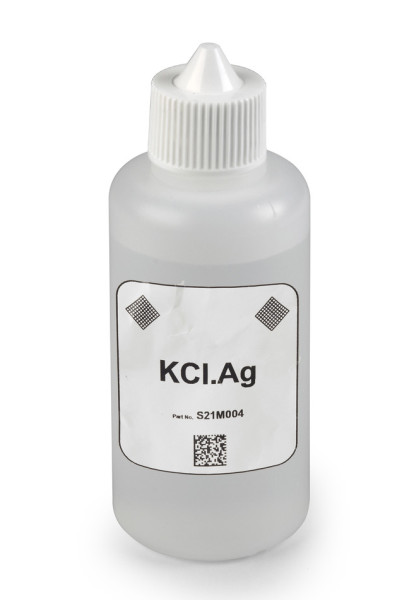 Hach Filling Solution, Reference, 3 M KCl with AgCl, 100 mL