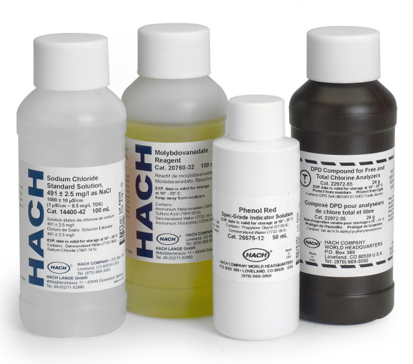 Hach Solution, lead acetate, 10%, 100 mL