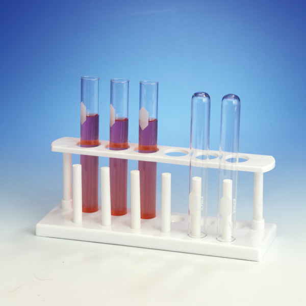 SP Bel-Art In-Line Test Tube Rack; For 20- 25mmTubes, 6 Places