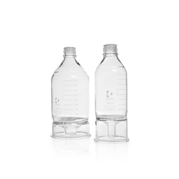 DWK DURAN® Flasche HPLC, klar, konischer Boden, GL 45, 5000 ml