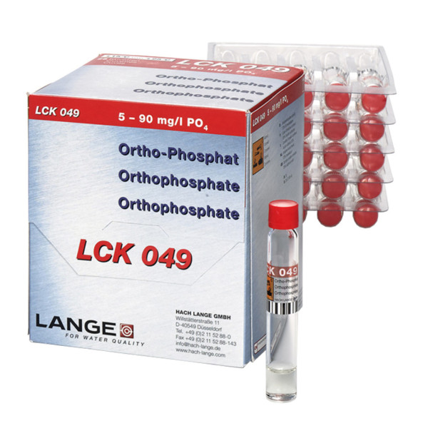 Hach Ortho-Phosphat Küvetten-Test 1,6-30 mg/L PO4-P, 25 Bestimmungen