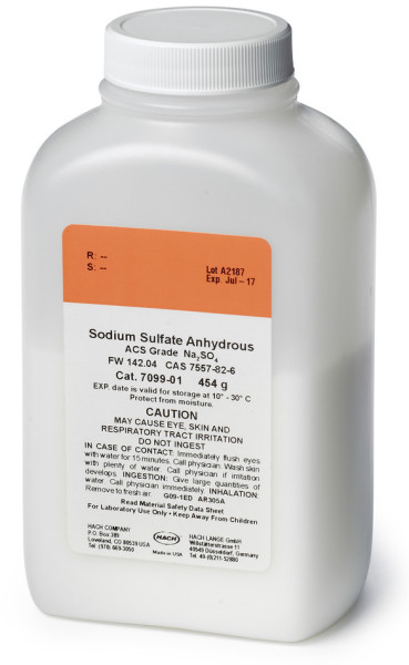 Hach Sodium sulfate anhydrous, 454 g