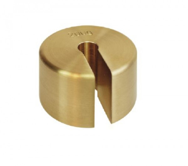 Kern Individual weights, knob shape, finely turned brass or stainless steel,Model:347-495