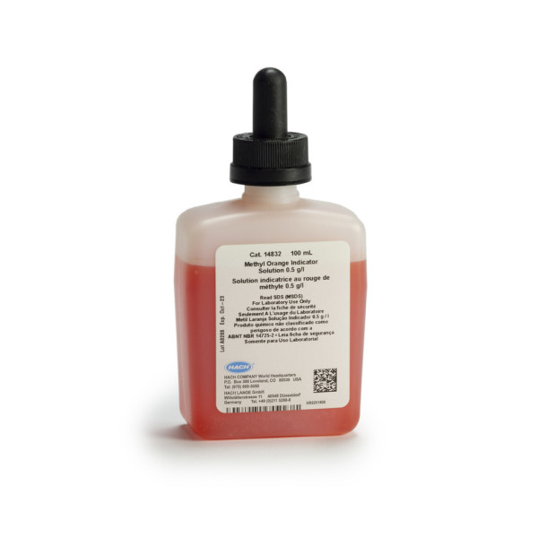 Hach Methyl orange indicator solution, 100 mL MDB