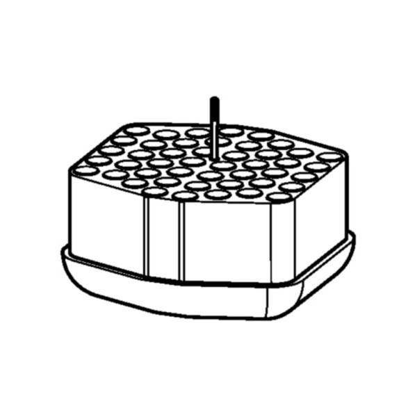 Eppendorf Adapter, for 46 tubes 12 × 75 mm, 5 mL FACS, for Rotor S-4xUniversal, 2 pcs.