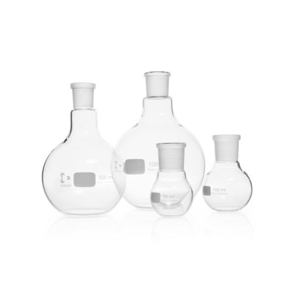 DWK DURAN® Flat bottom flask, NS 19/26, 100 ml