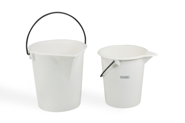 SP Bel-Art Heavy-Duty 15 Liter Pail; PolyethyleneBucket, 13 in. H x 11 in. I.D.