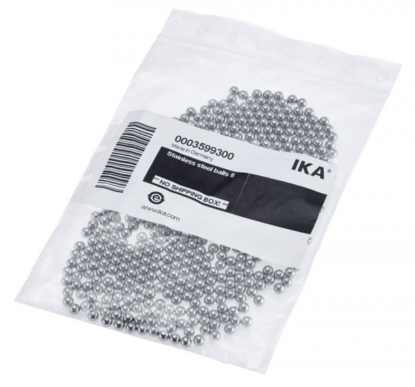 IKA Edelstahlkugeln - Stainless steel balls, 250 g