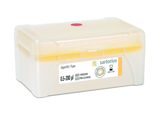 Sartorius BH Tip 0.5-200 µl, ST (10x96) - 43X13,5X12,5