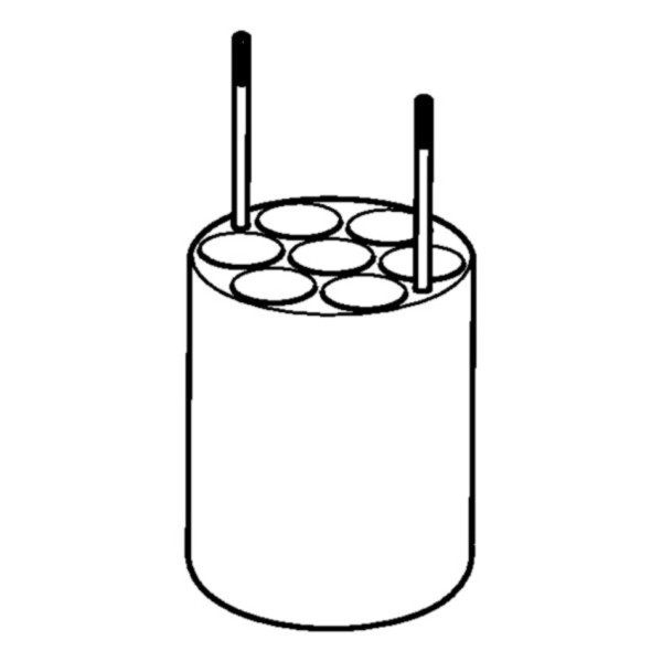 Eppendorf Adapter, for 7 blood collection tubes 9 mL, 2 pcs.