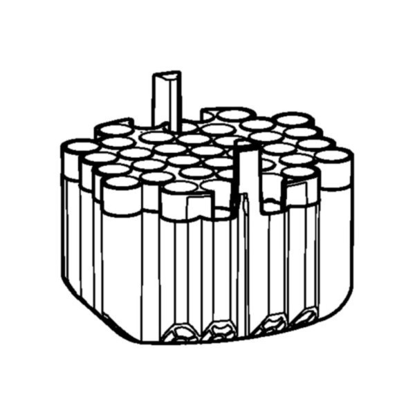 Eppendorf Adapter, for 37 tubes 5.5 – 12 mL, for rotor S-4xUniversal-Large, 2 pcs.