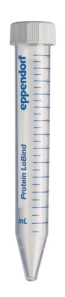 Eppendorf Protein LoBind Tubes, Protein LoBind, 15 mL, PCR clean, colorless, 200 tubes