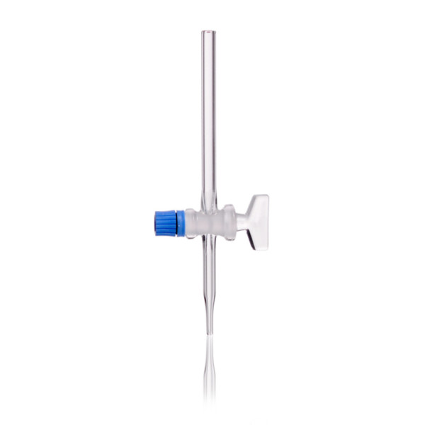 DWK DURAN® burette stopcocks, straight, complete with SBW-keys, NS 12.5