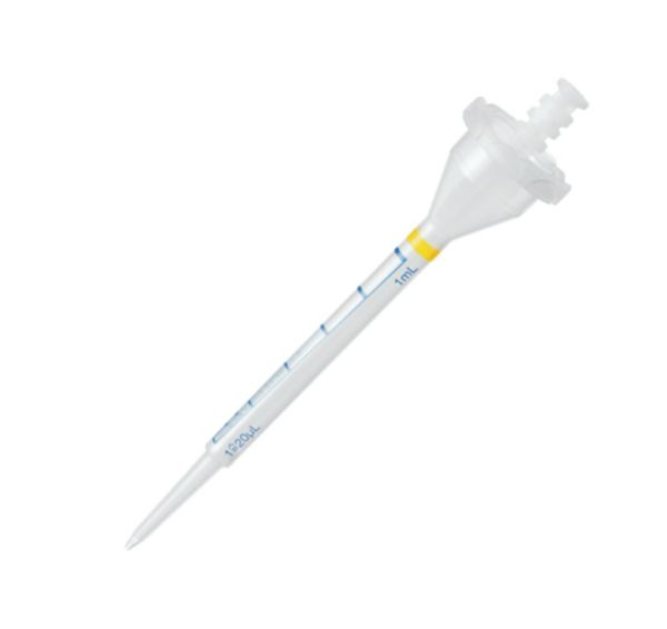 Eppendorf Combitips advanced®, Forensic DNA Grade, 1,0 mL, yellow, 100 pcs.