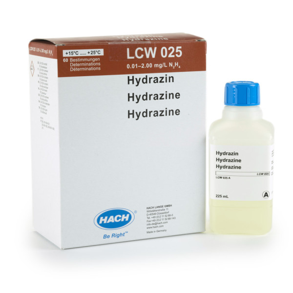 Hach Hydrazin Pipettier-Test 0,01-2,0 mg/L N2H4