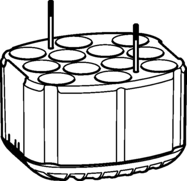 Eppendorf Adapter, for 12 tubes 30 mL, for rotor S-4xUniversal-Large, 2 pcs.