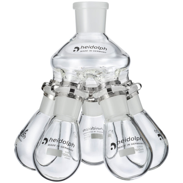 Heidolph Spider with 5 flasks (100 ml each) NS 29/32