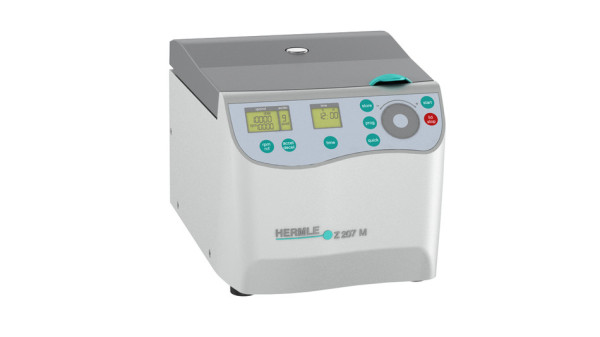 Hermle Package: Microlitre Centrifuge Z 207 M, 120V / 50-60Hz inc. Angle rotor 221.59 V01 for 24 x 1.5/2.0ml tubes