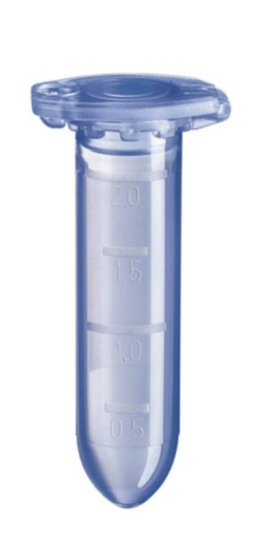 Eppendorf Safe-Lock Tubes, 2,0 mL, Eppendorf Quality™, blue, 1.000 tubes