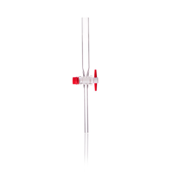 DWK DURAN® Scheidetrichterhahn nach Gilson, mit PTFE-Küken, NS 12,5