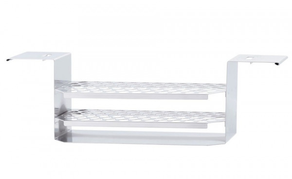 IKA Tube rack, 13mm, ML, stainless - Stainless steel rack for baths size M+L, Ø13 mm