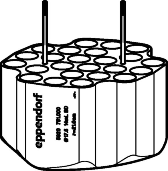 Eppendorf Adapter, for 24 tubes 14 mL, for rotor S-4xUniversal-Large, 2 pcs.