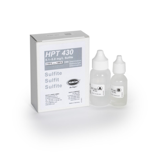 Hach Sulfit Pipettier-Test 0,1-5,0 mg/L SO3