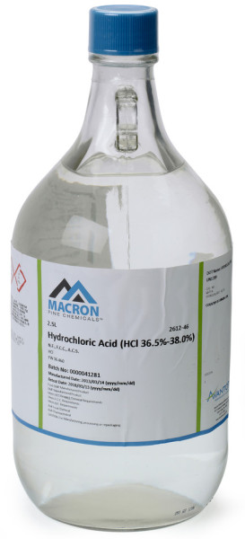 Hach Hydrochloric acid, 2.5 L