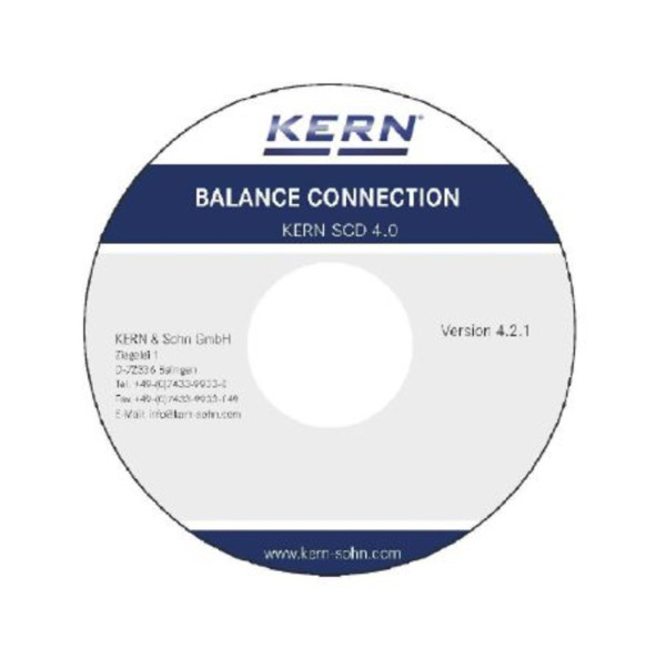 Kern Software Balance Connection. Für die direkte Übertragung von Wägedaten in Windows-Anwendungen