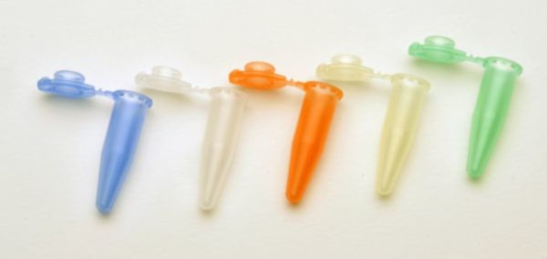 Eppendorf Safe-Lock Tubes, 1,5 mL, assorted colors (per 200), Eppendorf Quality™, 1.000 tubes