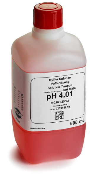 Hach Buffer Solution, pH 4.01 (500 mL)